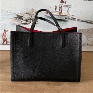 Banana Republic Genuine Pebbled Leather Tote